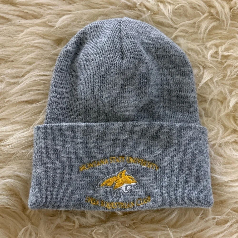 Carhartt Gray Knit Beanie Hat